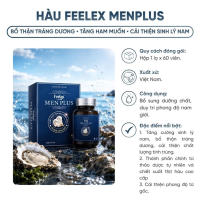 Viên Uống Tinh Chất Hàu Biển Feelex Oyster GP Tăng Cường Sinh Lý Nam Giới Hộp 60 Viên - Hỗ Trợ Tăng Cường Sức Khỏe Cải Thiện Chất Lượng Tinh TRùng