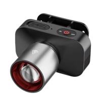 Đèn Pin Đội Đầu Siêu Sáng Zoom Xa Gần Chiếu Xa 250m Sạc USB Type-C Pin Trâu Chống Nước (Loại Tốt)