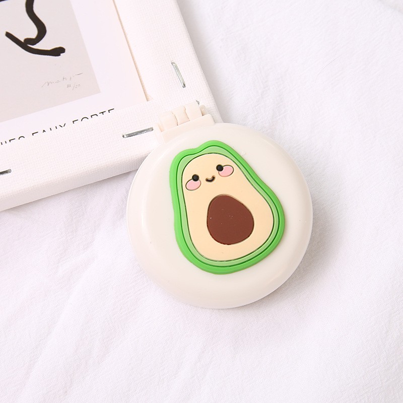 Bộ gương lược gấp mini cầm tay phong cách Hàn Quốc