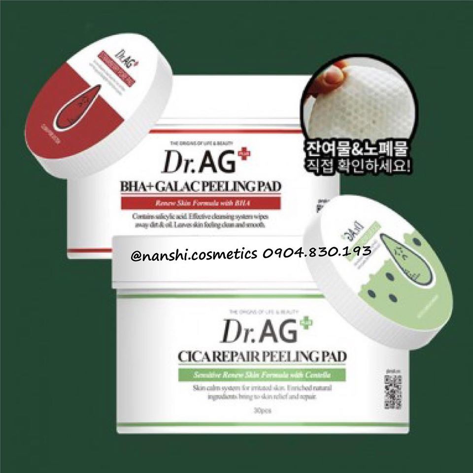 Tẩy Tế Bào Chết Dạng Pad Dr.ag