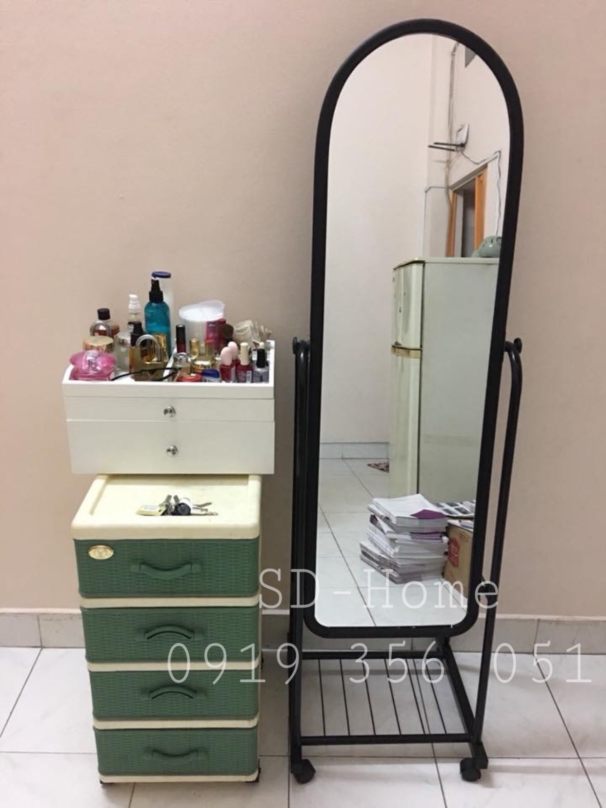 [Hcm]Gương Soi Di Động Toàn Thân Giá Rẻ Loại 1 Sg