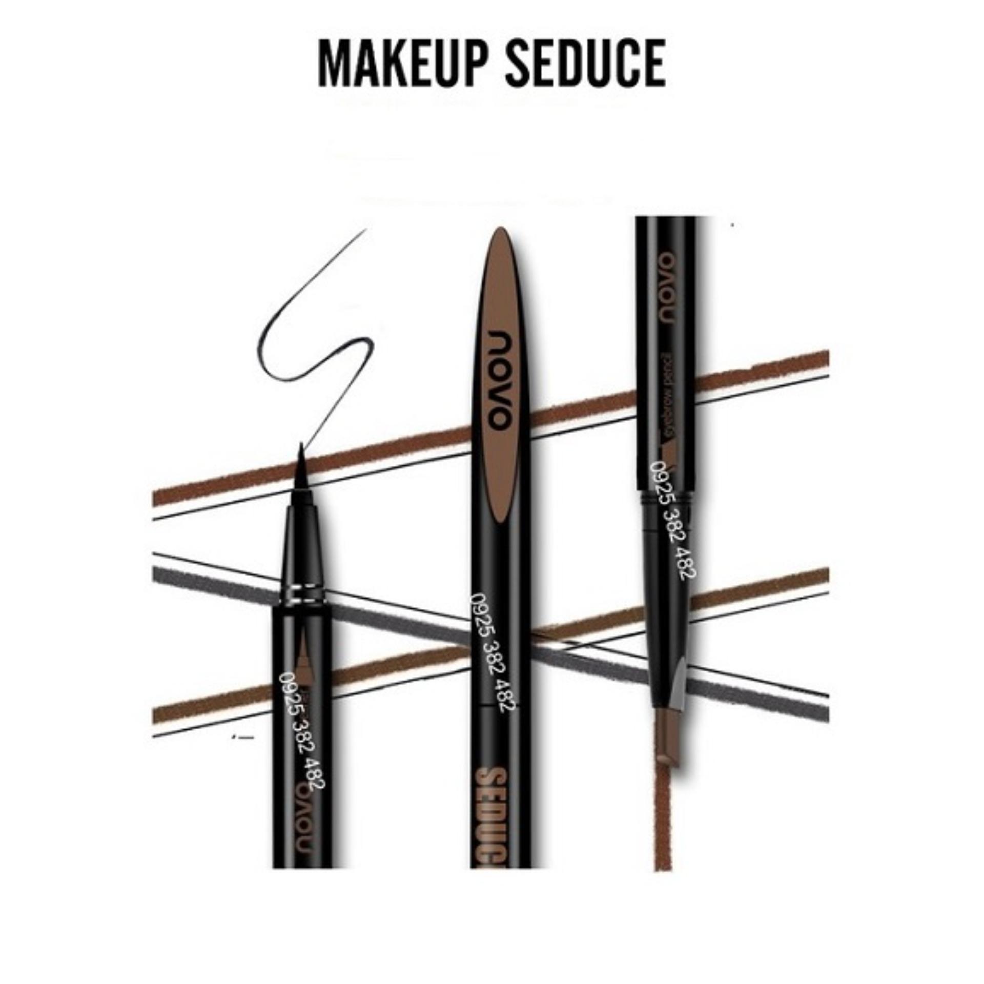 Chì Kẻ Định Hình Lông Mày 2In1 Novo Makeup Seduce (Kẻ Mày + Kẻ Mắt)