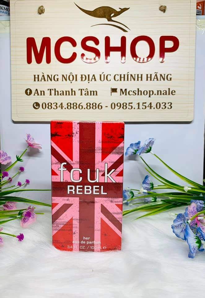 Nước Hoa Cao Cấp Nữ Fcuk French Connection Rebel Eau De Parfum 100Ml (Mỹ)