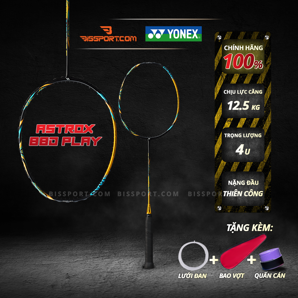 Vợt Cầu Lông Yonex Astrox 88D Play / 88S Play Chính Hãng - Đành Cho Lối Chơi Tấn Công , Đập Úp Cầu