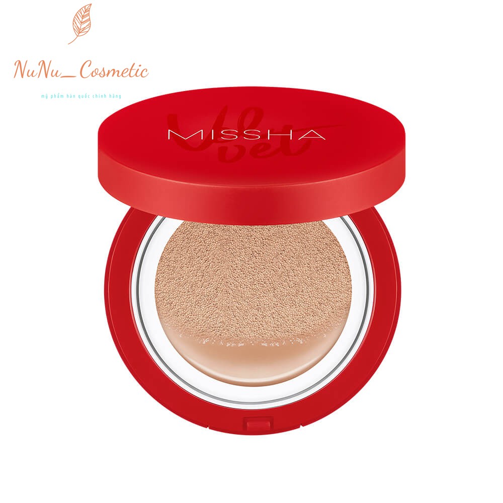 [HCM]Phấn Nước Mỏng Mịn Che Phủ Tốt Lâu Trôi Missha Velvet Finish Cushion SPF50+ PA+++ 15G