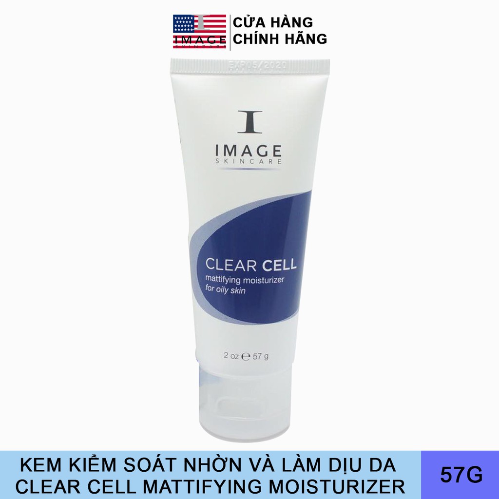 Kem Dưỡng Kiểm Soát Nhờn Và Làm Dịu Da Image Skincare Clear Cell Mattifying Moisturizer For Oily Skin 57G