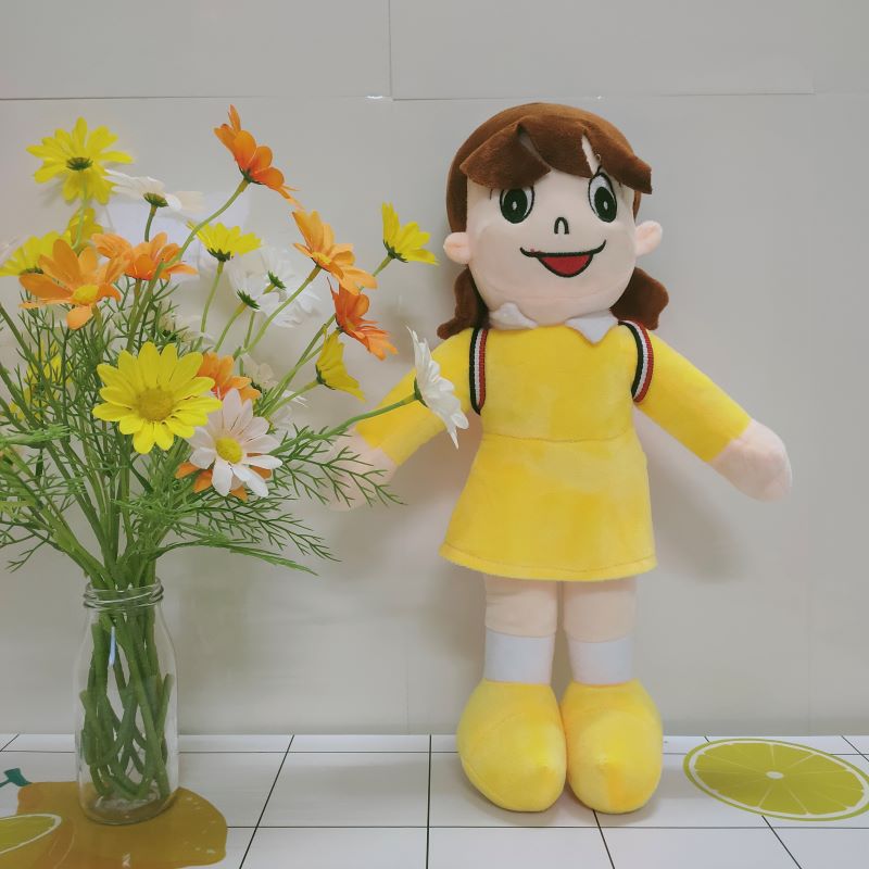 Gấu bông Xuka Búp bê Xuka Shizuka Nobita size 40cm nhiều màu dễ thương cho bé gái