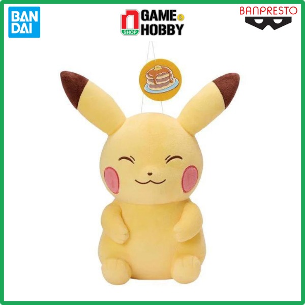 Thú bông Pokemon Cafe Art Pikachu - Banpresto Big Plush