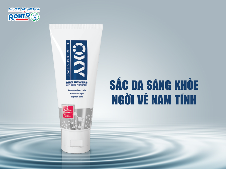 [Hcm]Date 03/2022 - Sữa Rửa Mặt Oxy Clear Dark Spot 100Gram