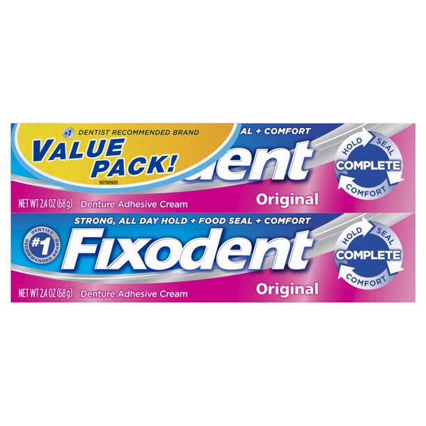 Keo Dán Hàm Giả Fixodent