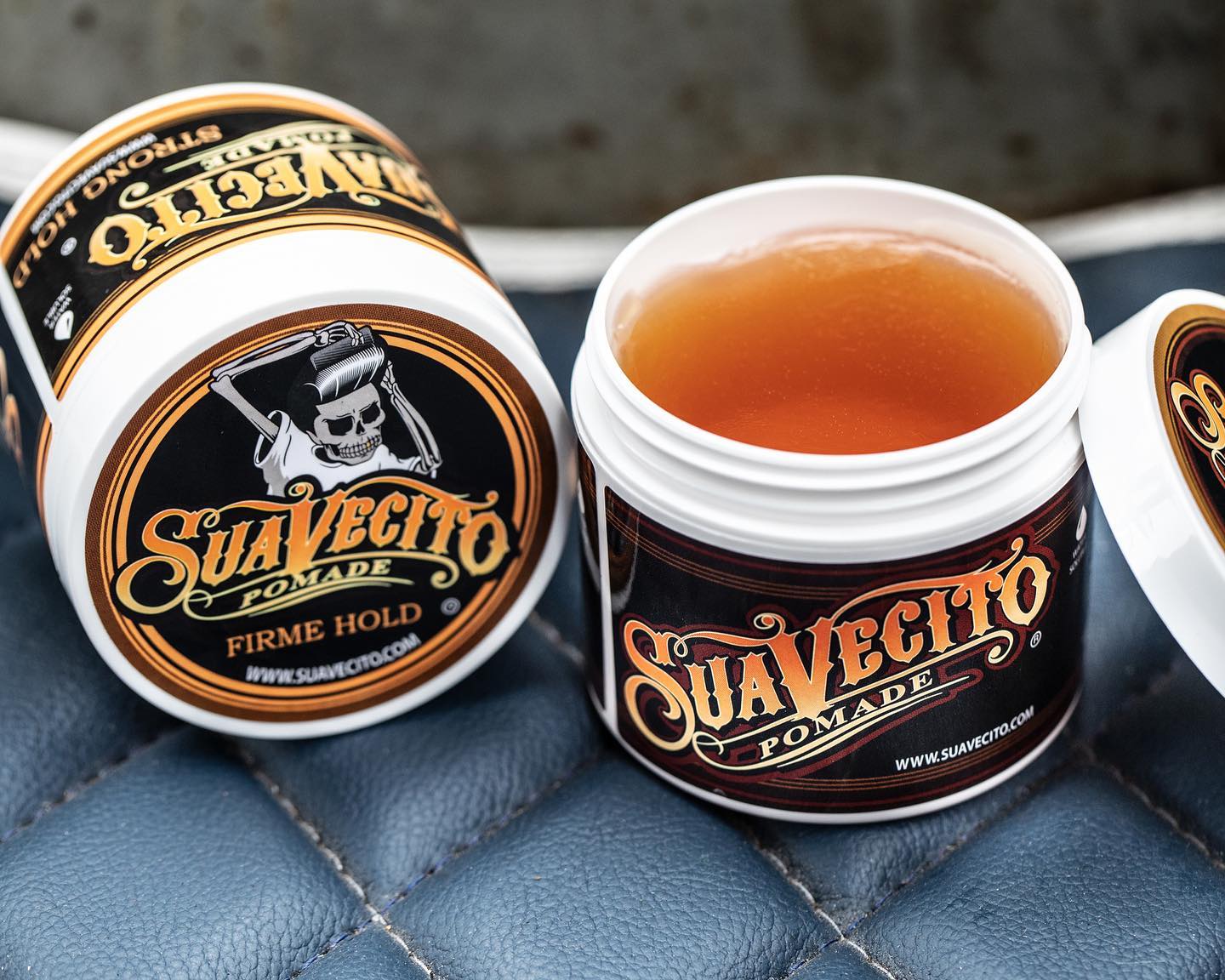 [Hcm][Chính Hãng] Sáp Vuốt Tóc Suavecito Pomade Firme Hold - 113G