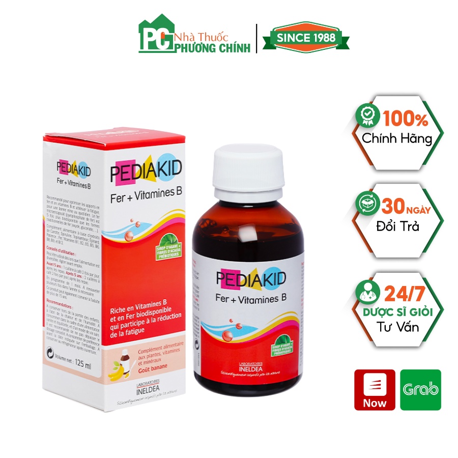 Trọn Bộ Pediakid Cho Bé Của Pháp (22 Vitamin Immuno Fort Appetit Tonus Sắt Vitamin D3 Men Tiêu Hoá M