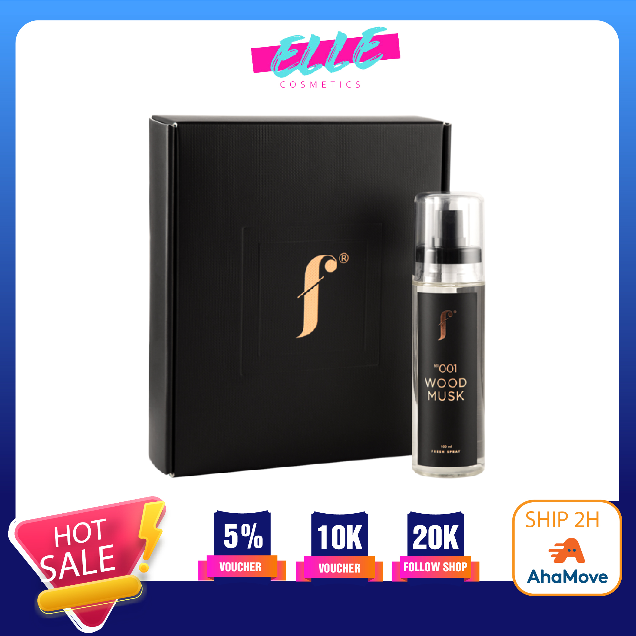 [HCM]Nước hoa xịt quần áo F Fresh Spray giữ hương 8 tiếng