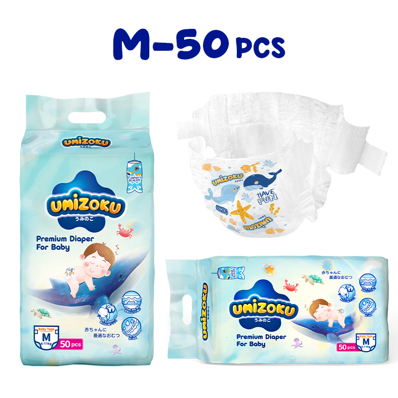 Tã quần trẻ em Umizoku siêu mỏng đủ size M L XL XXL XXXL XXXXL
