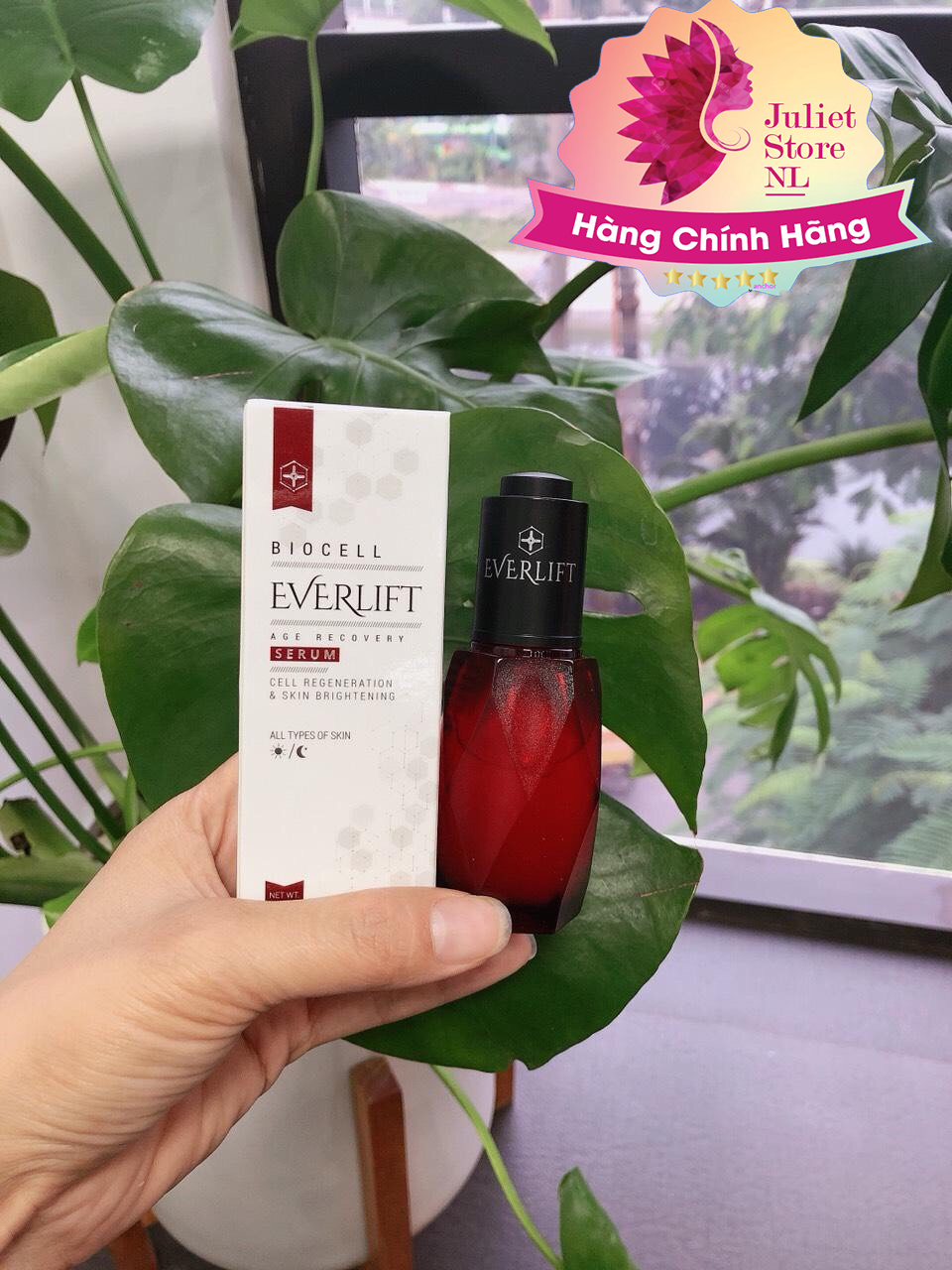 [Hcm][Chính Hãng] Everlift Serum Chống Lão Hóa - Làm Trẻ Đẹp Và Trắng Da - Loại Bỏ Nếp Nhăn Cực Mạnh - Bí Quyết “Không Tuổi” Dành Cho Phái Đẹp Chính Hãng