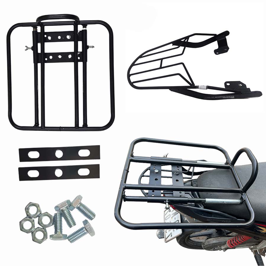 Cảng Sau Givi Xe Wave RS S100 Alpha 2016 Đen Sơn Tĩnh Điện Ba ga Kiểu Ưave a Baga Tay Dắt Tay Nắm Sa