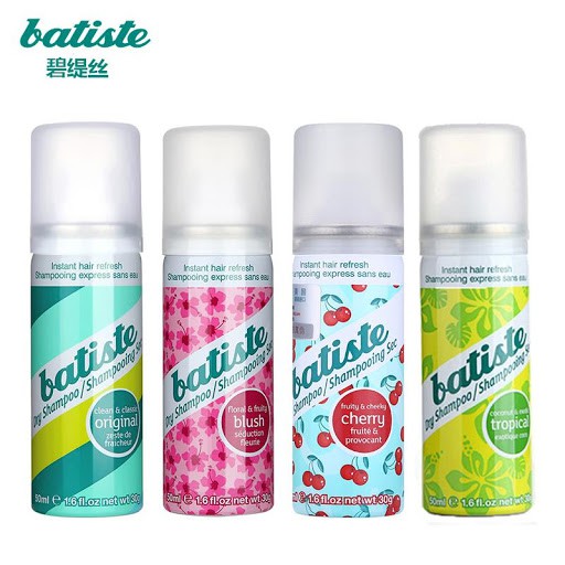 [Hcm]Dầu Gội Đầu Khô Batiste Dry Shampoo 50Ml | Original