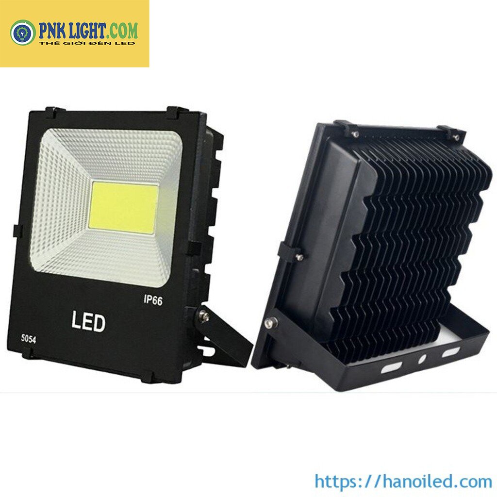 Đèn pha led ngoài trời chống nước chuẩn IP66 đèn pha sân bóng sân vườn rọi biển quảng cáo 30W 50W 100W 150W 200W- Bảo Hành 2 Năm