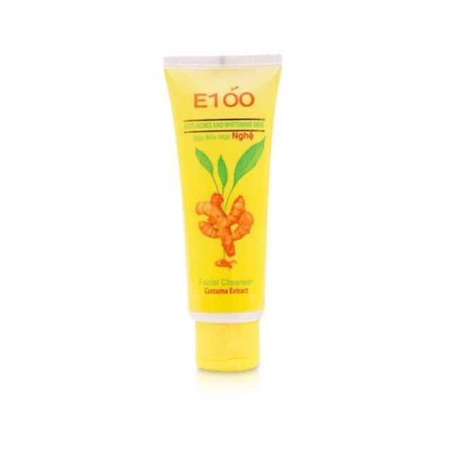 Sữa Rửa Mặt E100 Tinh Chất Nghệ 100G