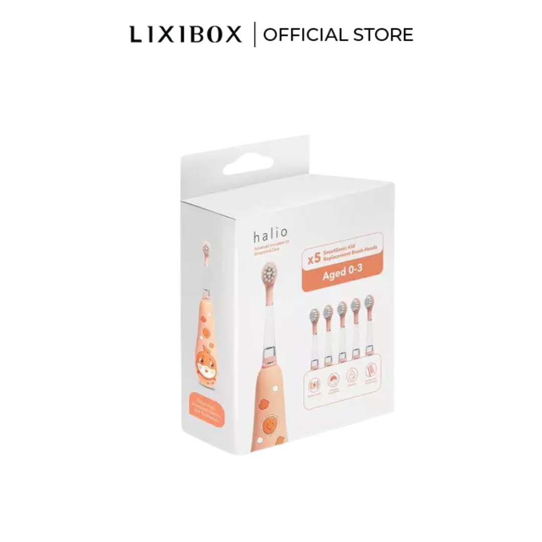 Bàn Chải Điện Có Đèn Led Dành Cho Trẻ Em Halio Smartsonic Electric Kid Toothbrush Phù Hợp Từ 0-12 Tu