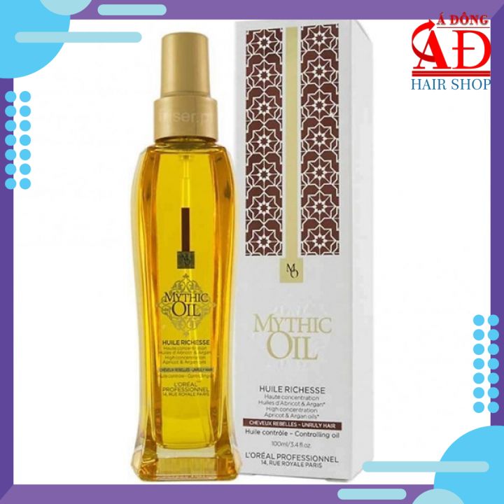 Tinh Dầu Loreal Mythic Oil Nourishing Serum Dưỡng Bóng Mượt Tóc Chính Hãng 100Ml (Mo)