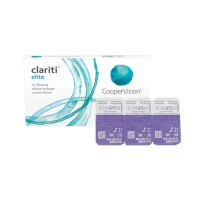 Kính áp tròng trong dùng 1 tháng Clariti Elite chuyên dành cho người khô mắt (Thương hiệu Mỹ - CooperVision)