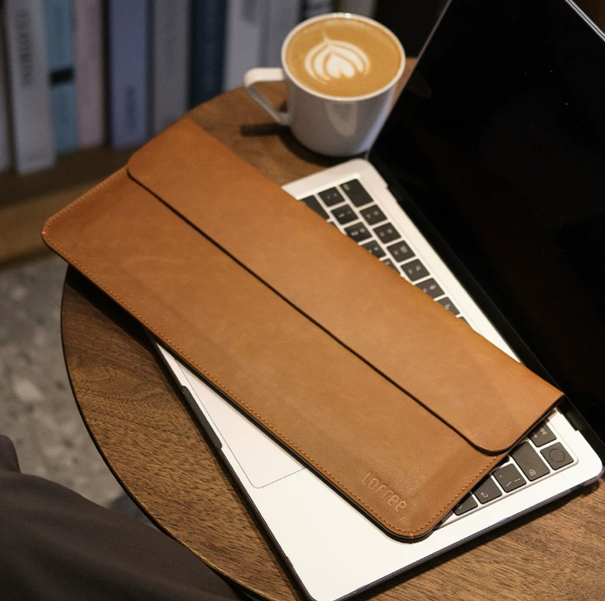 Túi da cao cấp PU chuyên đựng bàn phím Lofree Flow 84 chính hãng