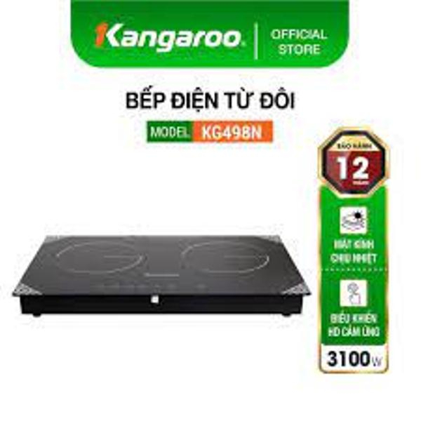 Bếp điện từ đôi Kangaroo KG498N đẹp mới 98-99% chính hãng 100% Loại bếp Bếp từ đôi Bếp âm Công suất 