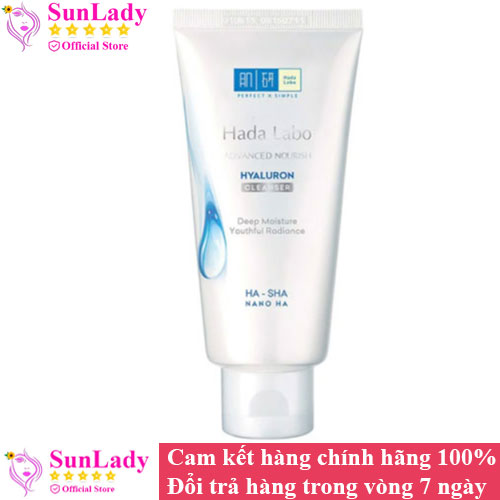 Kem Rửa Mặt Dưỡng Ẩm Tối Ưu Hada Labo Advanced Nourish 80g