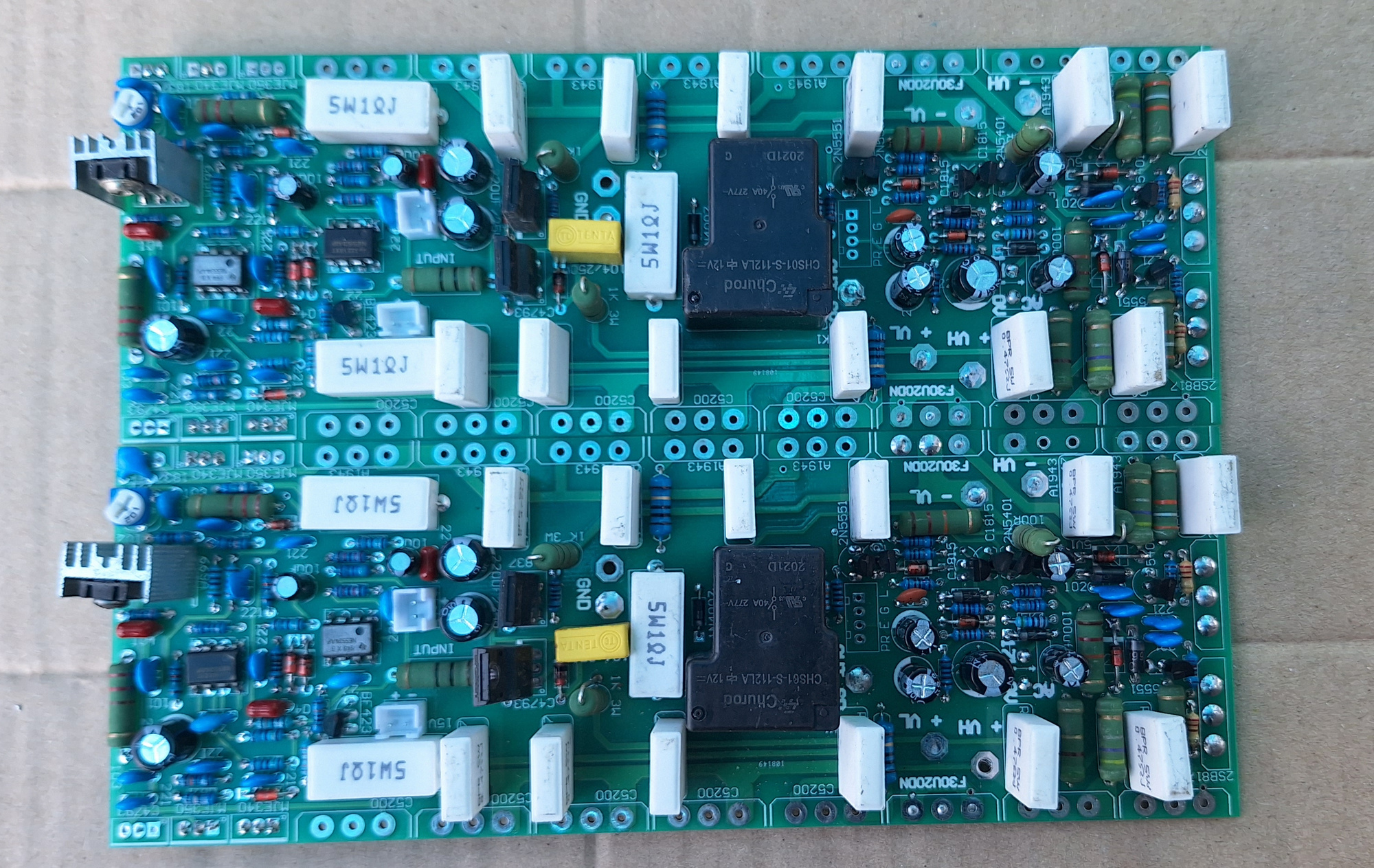 Mạch công suất class h bù áp 2U