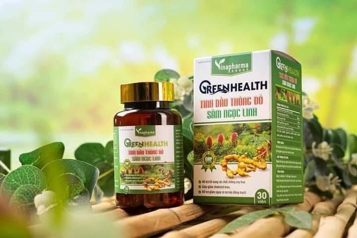 Sâm ngọc linh tinh dầu thông đỏ lưu thông máu giảm đau đầu ăn ngon ngủ ngon