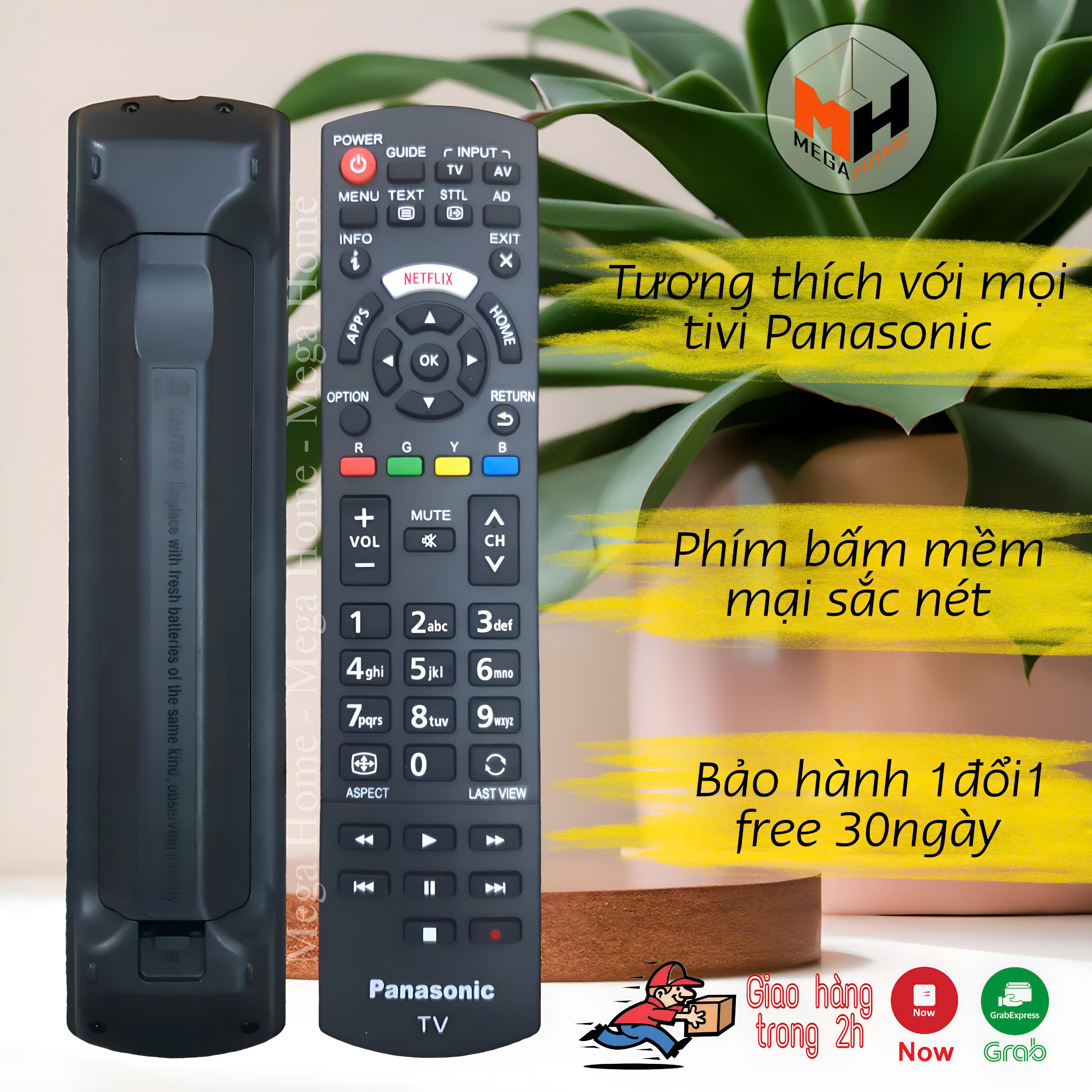 Điều khiển tivi Panasonic smart remote tivi Panasonic hàng loại 1