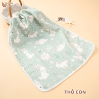 Tấm Lót Chống Thấm UNBEE Cotton Bamboo Organic 3 Lớp 70x50cm Thấm Hút Tuyệt Đối - Tấm Lót Thay Tã Cho Bé