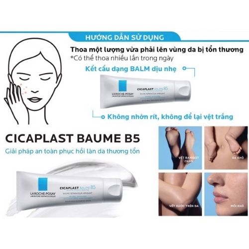 Kem dưỡng làm dịu kích ứng và phục hồi da La Roche-Posay Cicaplast Baume B5