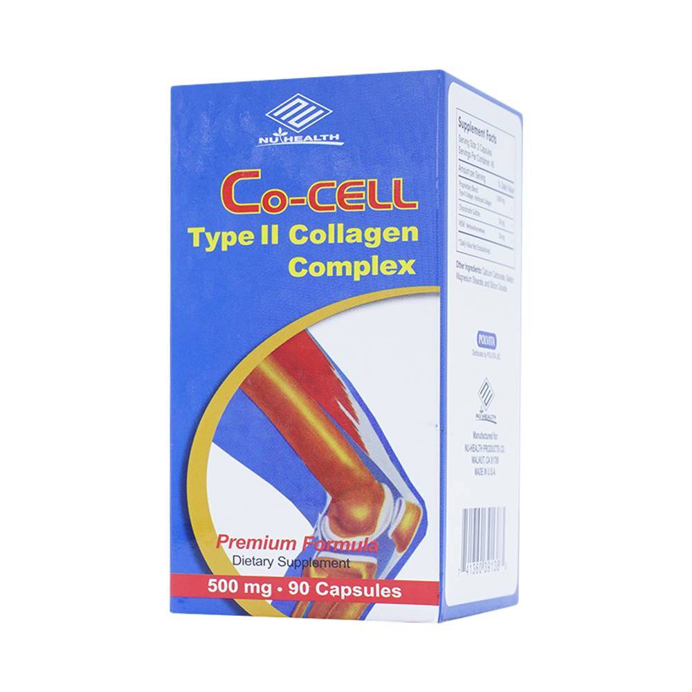 [ NHẬP KHẨU MỸ] Hộp 90 viên Co-Cell giúp hỗ trợ cải thiện vận động của khớp hạn chế và ngăn ngừa tiến triển thoái hóa khớp phục hồi cấu trúc sụn khớp tăng sắc tố da