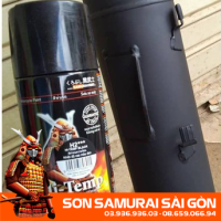 [HCM][MỪNG KHAI CHƯƠNG] Sơn SAMURAI H2*** SƠN CHỊU NHIỆT (MÀU ĐEN) chính hãng - Sơn phun xe máy KUROBUSHI/ SAMURAI SÀI GÒN