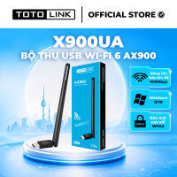 Bộ thu USB Wi-Fi TOTOLINK X900UA - USB chuẩn Wi-Fi 6 AX900 Mbps dễ sử dụng cho PC Laptop