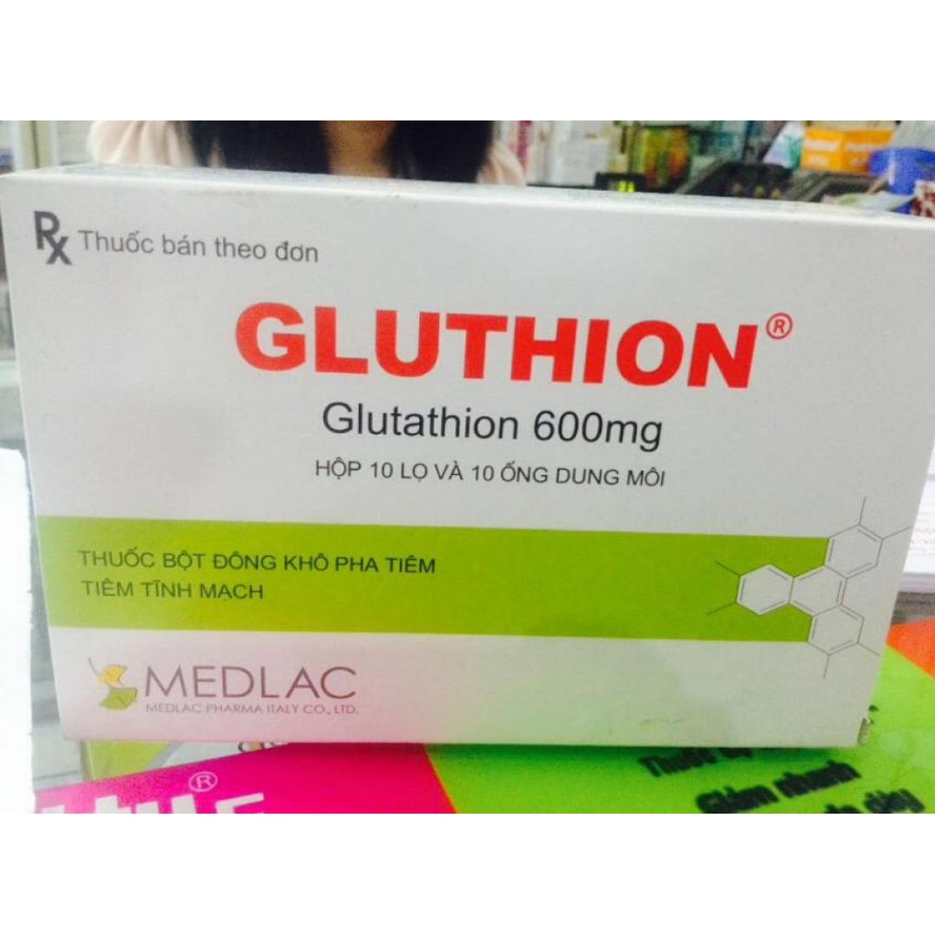 Gluthion 600 mg làm trắng