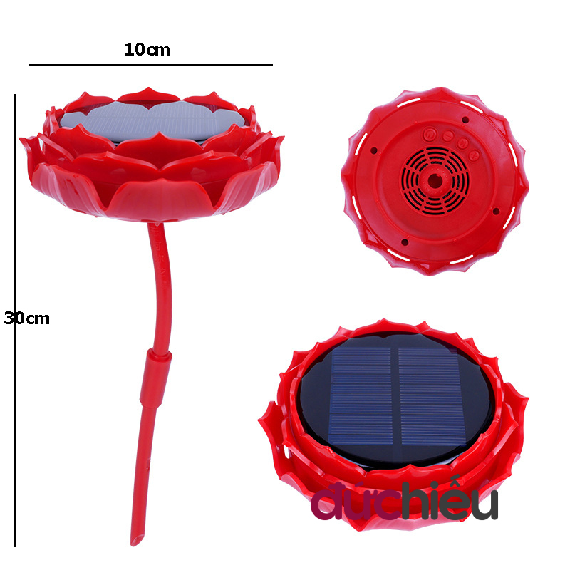[ Loại 1 - âm thanh to rõ ] Máy niệm Phật năng lượng mặt trời 29 bài máy tụng kinh hoa sen niệm Phật