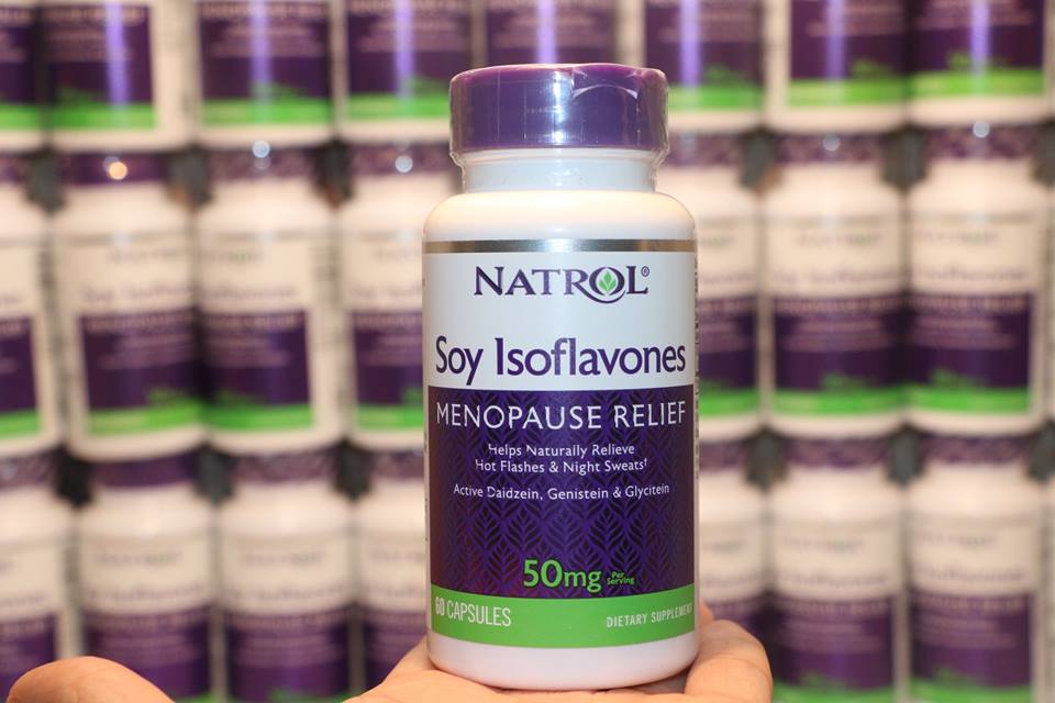 [Hcm]Mầm Đậu Nành Natrol Soy Isoflavones 50Mg 60 Viên Cho Nữ Của Mỹ