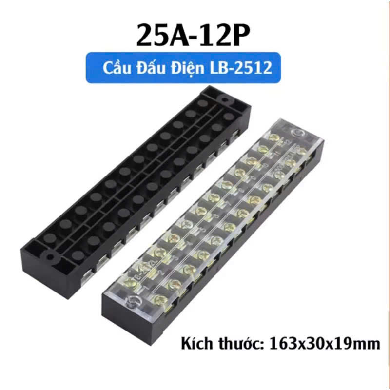 cầu đấu điện domino đủ kích thước cầu đấu dây điện cầu đấu terminal blockcầu nối dây điệndomino nối 
