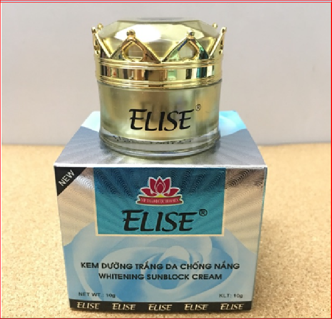 KEM ELISE DƯỠNG TRẮNG DA CHỐNG NẮNG 10G