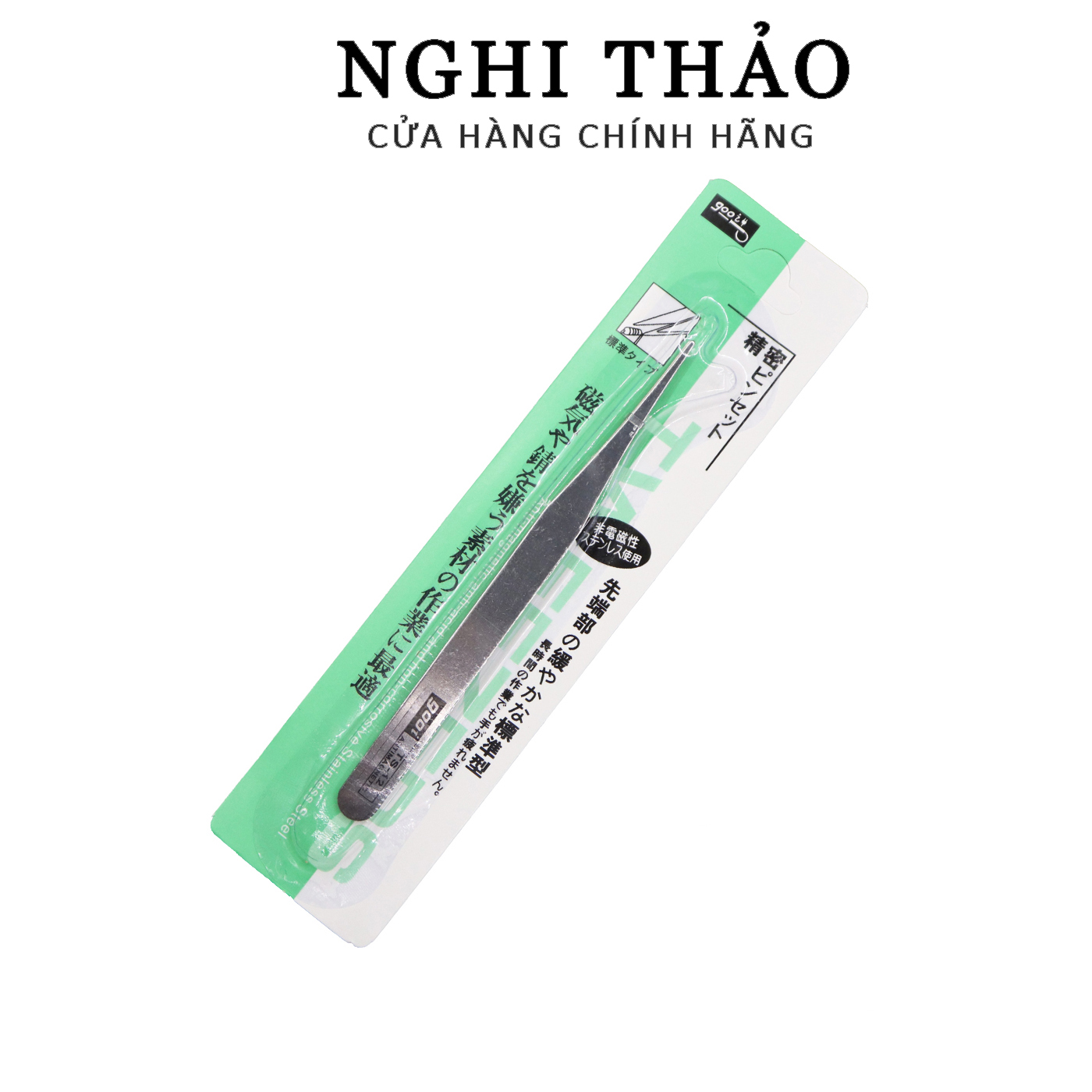 Nhíp Gắp Đá Nail