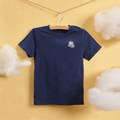 Áo thun T-shirt Marron cho bé trai dáng cổ tròn năng động thấm hút co giãn tốt chuẩn an toàn quốc tế