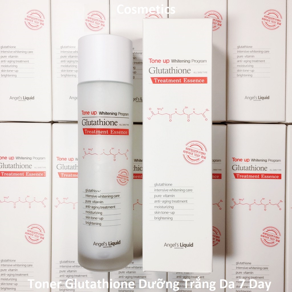 [Auth Hàn] Nước Hoa Hồng Dưỡng Trắng Da Glutathione 7Day Tone Up Whitening Program - Toner Glutathione 150Ml