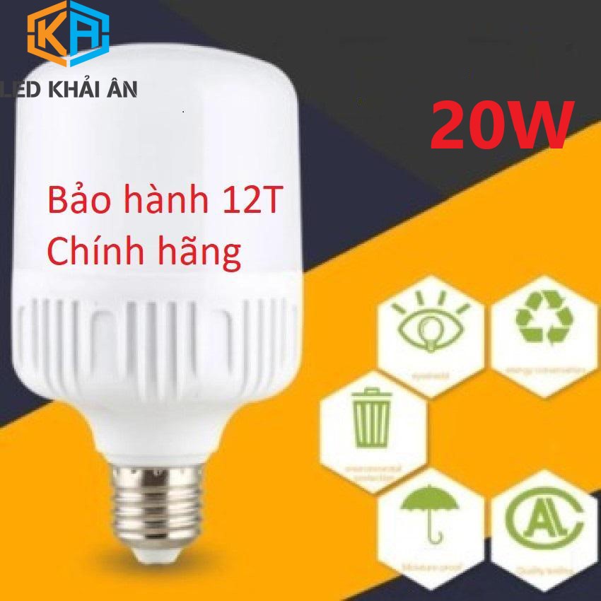 Bóng Đèn Led 10W20W30W40W 50W Siêu Sáng Siêu Tiết Kiệm Điện Ánh Sáng Trắng