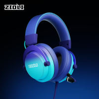 Tai Nghe Gaming Zidli ZH31 Âm Thanh Vòm 7.1 Led RGB Bass Mạnh Driver 50mm Kết Nối USB 2.3m - Hàng chính hãng