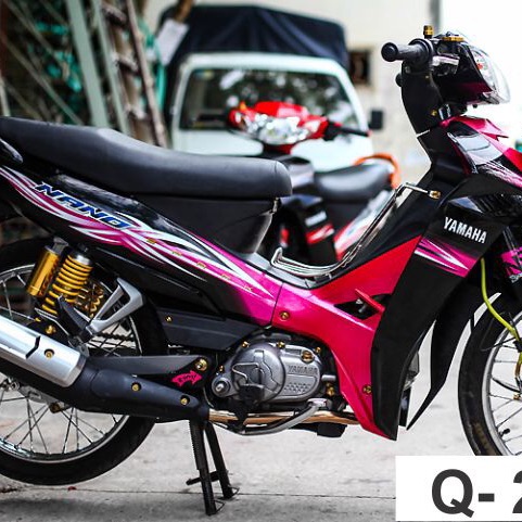 [ QUÍ KHÁCH VUI LÒNG MANG TEM RA TIỆM CHO THỢ DÁN] TEM RỜI Sirius Spark nano hồng đen