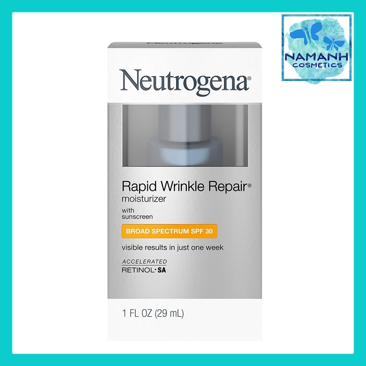 Kem dưỡng ẩm chống lão hóa Neutrogena Rapid Wrinkle Repair Moisturizer SPF30 29ml Kem dưỡng ẩm chống lão hóa Neutrogena Rapid Wrinkle Repair Moisturizer SPF30 29ml