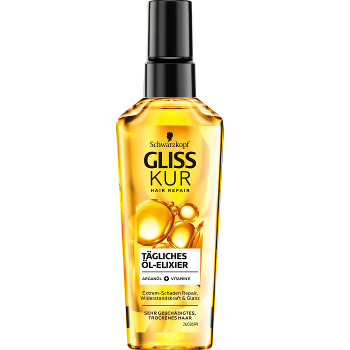 Tinh Dầu Dưỡng Tóc Gliss Kur Hair Repair 75Ml - Đức